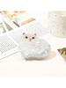 1pc Cute and Sweet Cartoon Orange Cat Puppet Kitten Hair Clip High Grade Acrylic Hair Claw Back of Head Coiled Hair Shark Clip