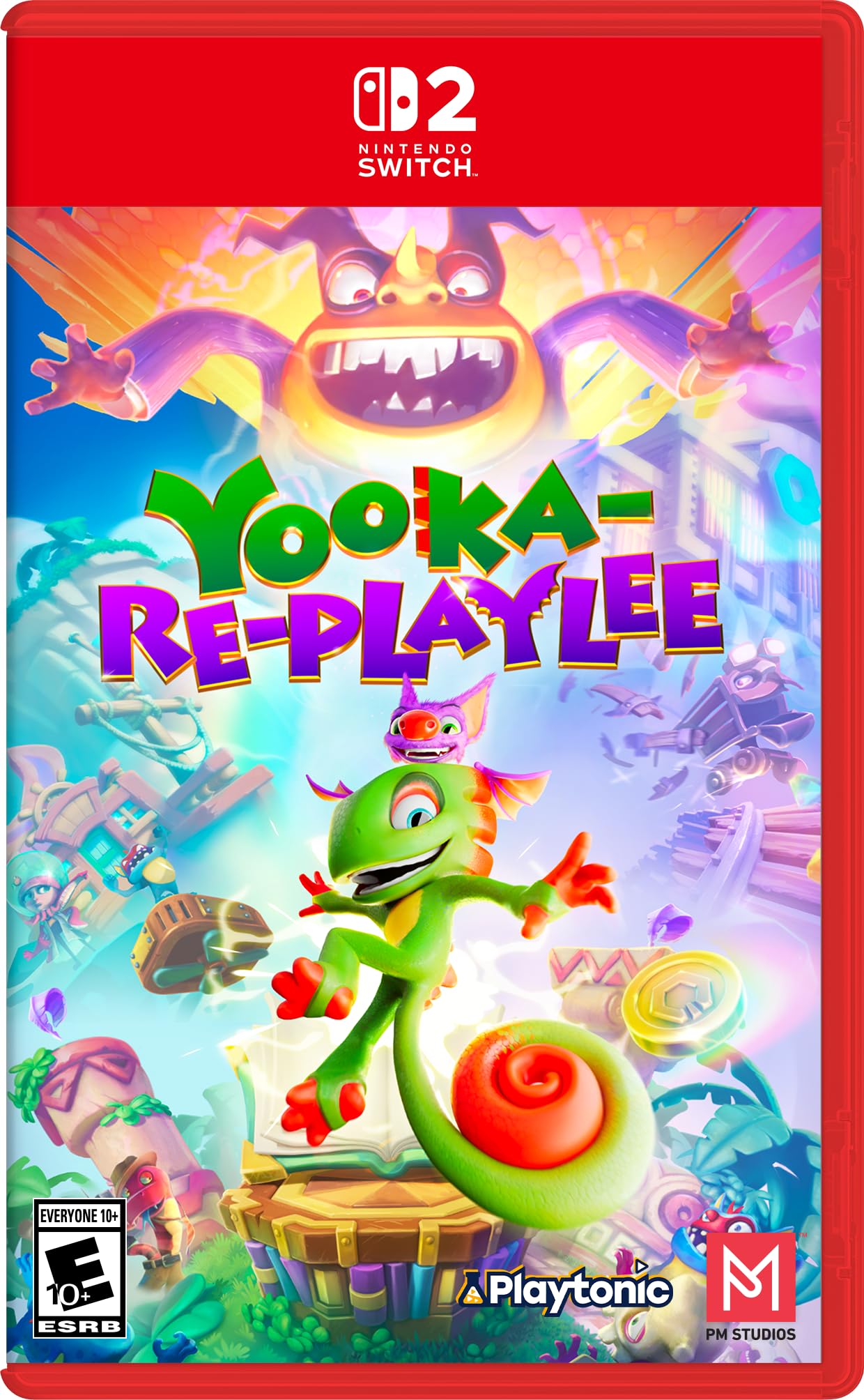 North Switch 2 Yooka-Replaylee (Импорт Америки) – красный