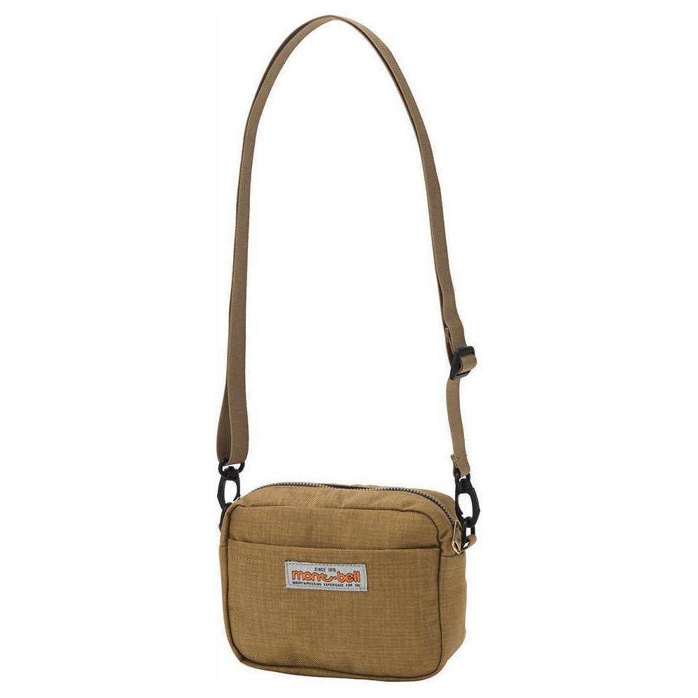 

MONTBELL Нейлоновая наплечная сумка Обычная Унисекс Коричневая дубильная кора