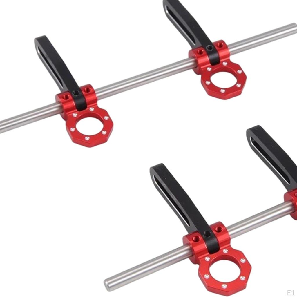 1/10 RC Front and Rear Bar Mount, Accessory Upgrade Parts for SCX10 III Txr6 II 1:10