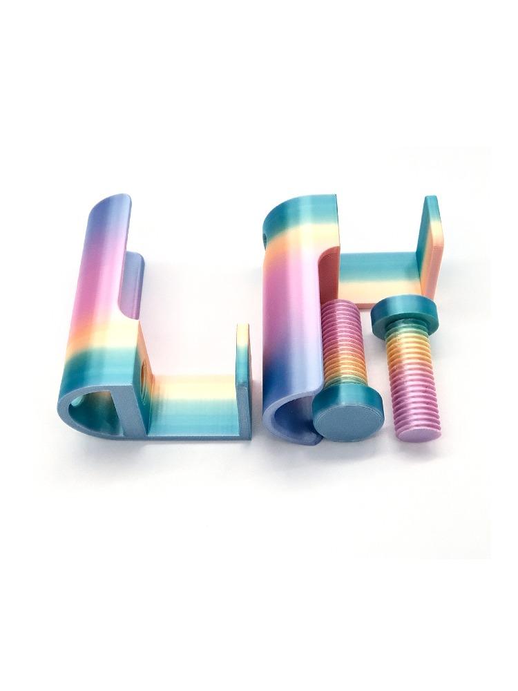 Diamond Painting Leinwandhalter Werkzeug - Scrollklemme & Rollenset, Verhindert Verrutschen, Geeignet für 4 cm dicke Tische