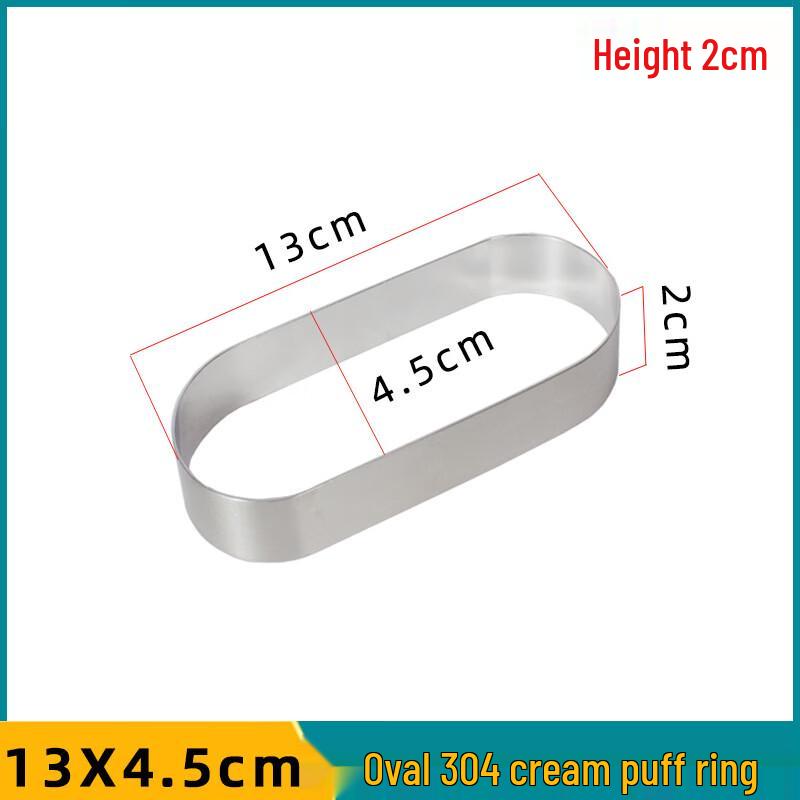 Oval Baking Molds for Pastries