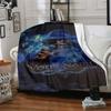 Lord Rings Customize Text Blanket Cozy Personalized Blanket Durable Comfort for Sofa Bed Office Chair Nap Ideal for All Seasons