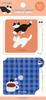 Furukawa Paper QE299 Choco Log Writing Underlay, Cat Design