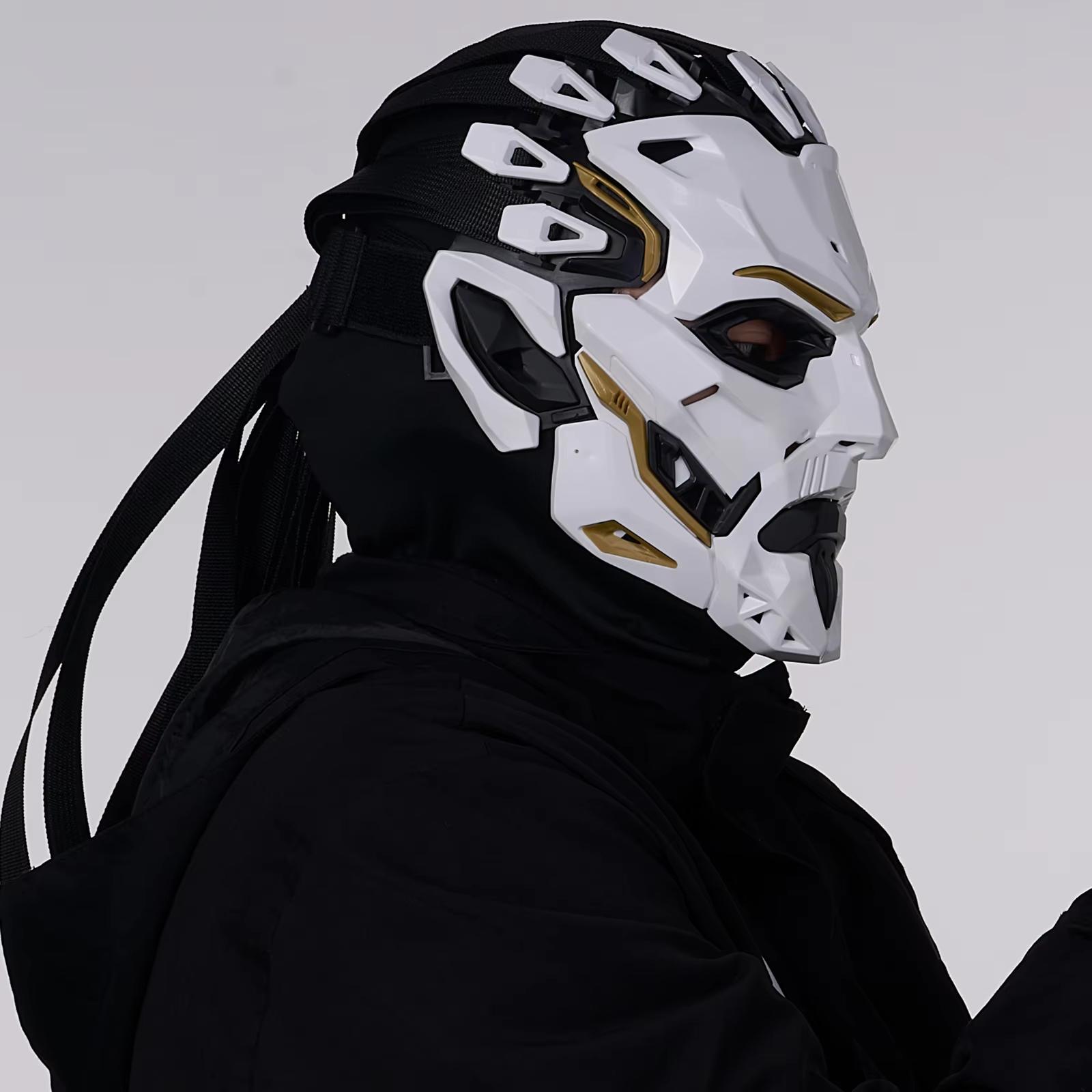 JAUPTO Punk Witcher Maskera Cyberpunk Cosplay