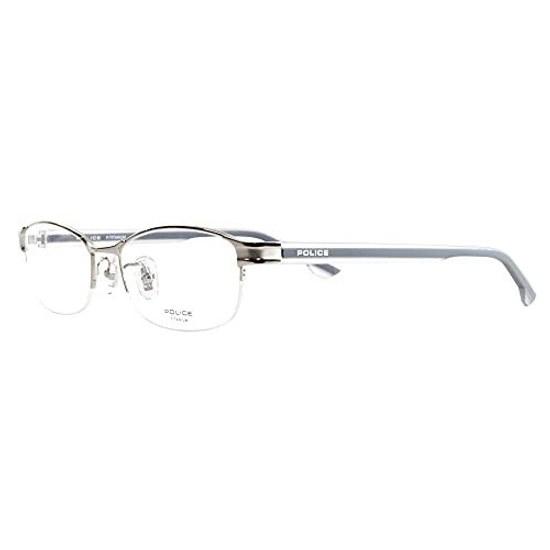 Police Glasses Sunglasses VPLD59J 0579 53 Square Half-rim Nylon Metal Titanium Fashion