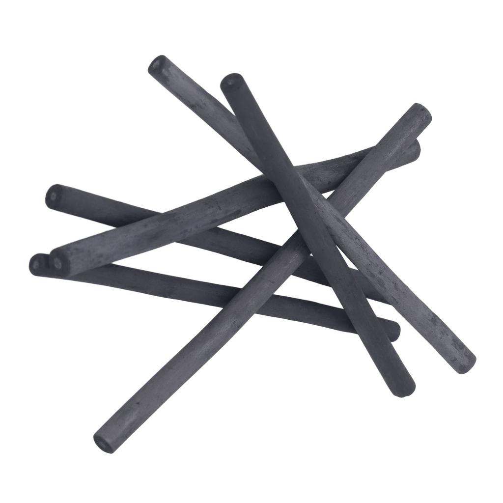 Bețișoare de cărbune Portable, ușoară, pictură neagră, schiță, bară de cărbune, cadou pentru studenți