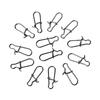 50Pcs Fishing Lures Connector High Strength Fishing Snapping Swivels Hook Snapping Pin Easy Snapping Fishing Hook