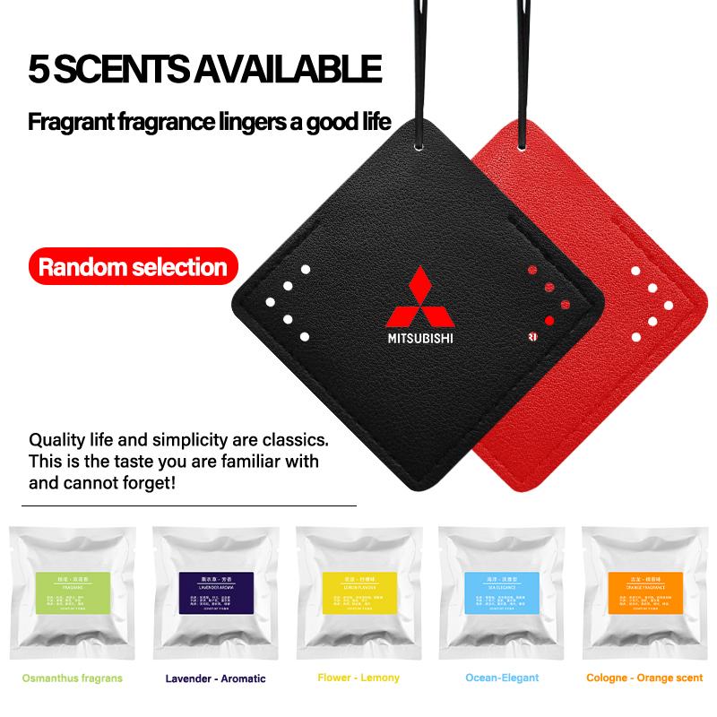 Car Interior Pendant Aromatherapy Room Deodorant Sachet For Mitsubishi ASX Lancer L200 Pajero Sport Attrage Mirage Eclipse