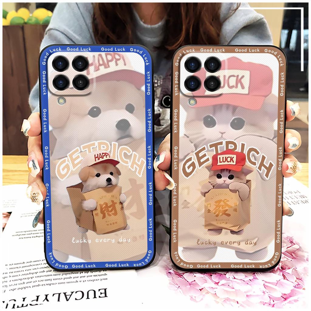 Anti-knock Durable Phone Case For Samsung Galaxy M33 5G Global/SM-M336B/DS/Jump2 Fashion Design Dirt-resistant Couple