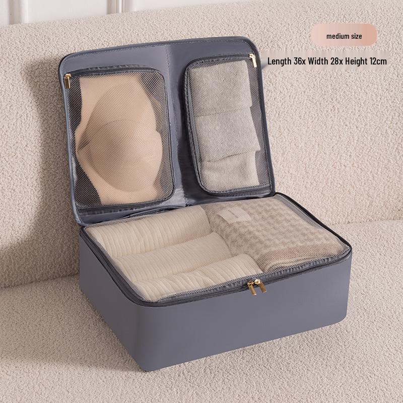 

Водонепроницаемая дорожная сумка для хранения: Портативная сумка 3-в-1 для организации нижнего белья и багажа