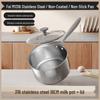 18cm 316 ss non-coated pot with steamer