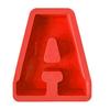 Epoxy Mold Reusable Anti-deformed Easy Demoulding Non-stick Flexible DIY Irregular Form Capital Letter Candle Stencil for Party