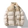 Cappotto Invernale Imbottito in Cotone da Uomo Versione Coreana Spesso Caldo Casual Antivento Collo Alto da Uomo e da Donna