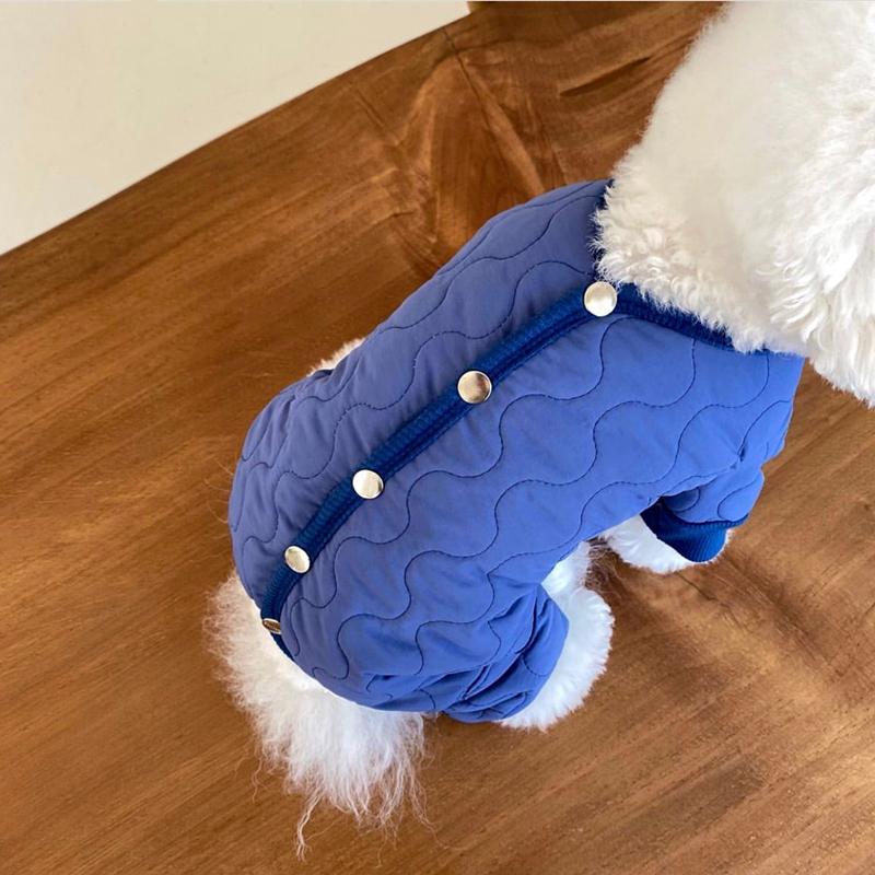 

Зимний комбинезон для собак, водонепроницаемая куртка для собак 2024 года, одежда для собак, утепленное хлопковое пальто для собак, чихуахуа, пуделя, бишона, одежда для домашних животных M