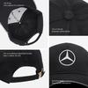 Black & White Two Embroidered Baseball Cap Colors Casual Outdoor Sun Hat For Mercedes Benz AMG E S C A B Class GLE GLS CLA CLE CA1