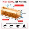 1Pc Mouse Traps - Small Trap Indoor/Outdoor, Live Mouse Trap Catch and Release Ideal No Kill Mouse Traps for Rodents