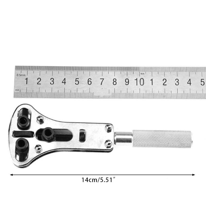 Watch Back for Case Opener with 18 Pieces Parts 3 Point Wrench Screw for Case Re