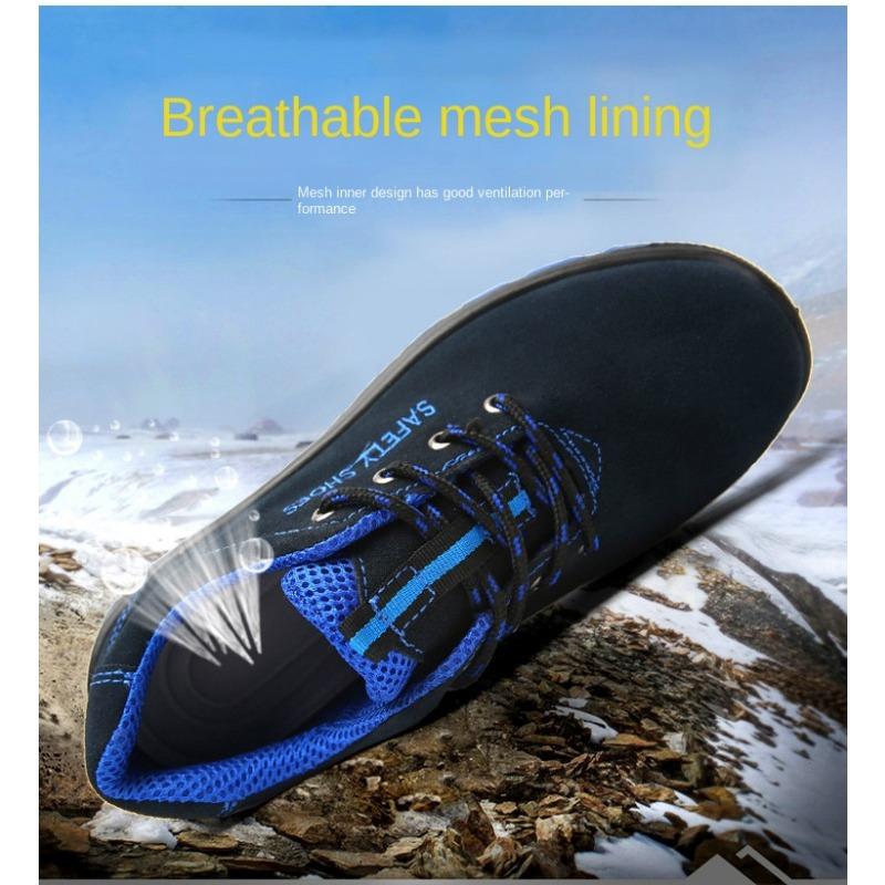 Labor Insurance Shoes, Smash-proof and Puncture-proof Safety Shoes, Wear-resistant Steel Baotou Work Shoes