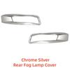 Car Upgrade Chrome Car Accessories Plated Rear Fog Lamp Cover Trim Paste Style For Toyota Corolla Altis 2014 2015 2016 2017