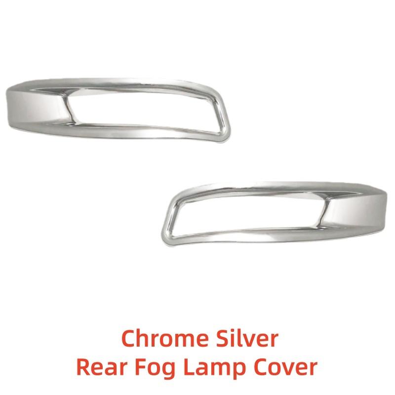 Car Upgrade Chrome Car Accessories Plated Rear Fog Lamp Cover Trim Paste Style For Toyota Corolla Altis 2014 2015 2016 2017