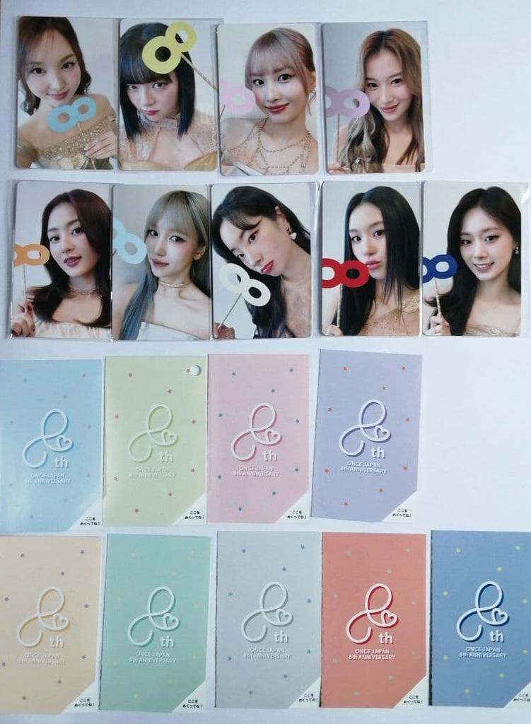 [USED] TWICE Popup Offline Lottery Participation Prize Complete