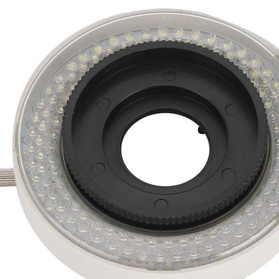 Adjustable 144 LED Ring Light Source for Stereo Microscope and Camera