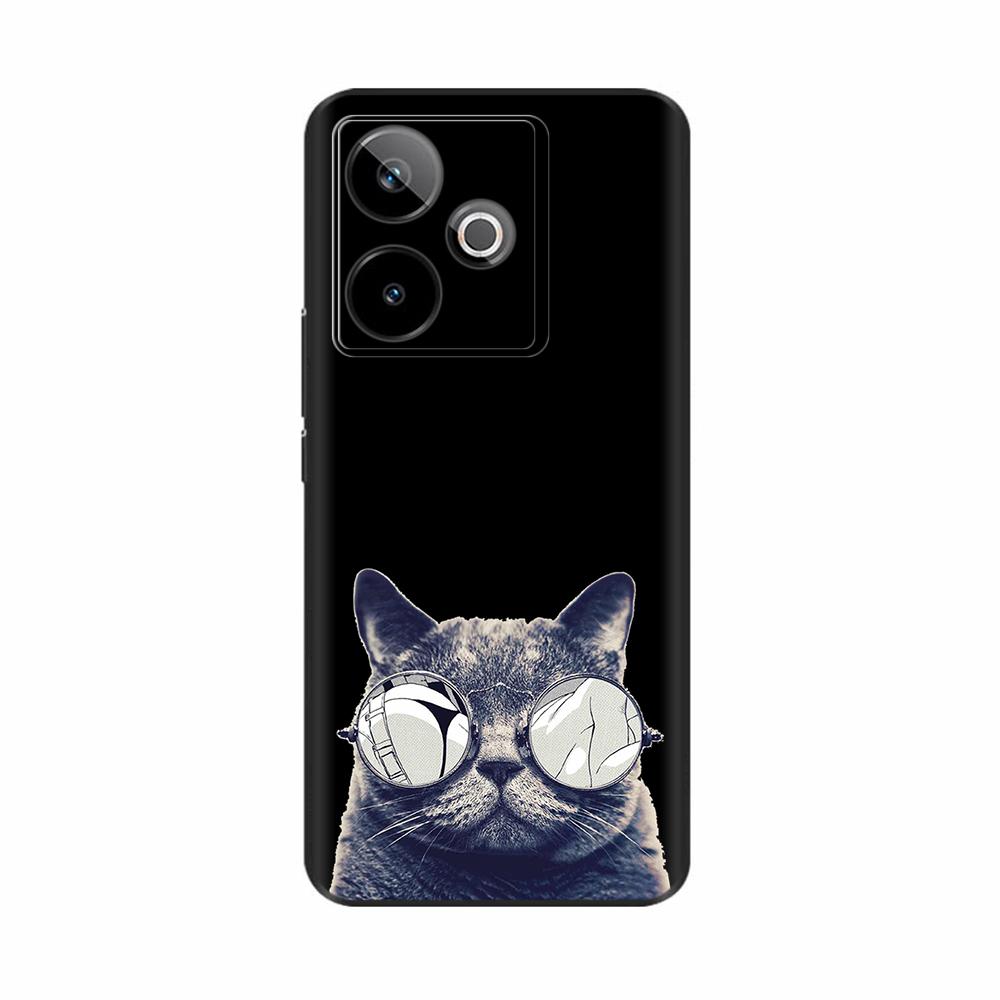 For Realme GT 7 Case Silicone Soft TPU Phone Back Cover For Realme GT 7T Case Cute Cartoon Cases For Oppo Realme GT7 Fundas Bags
