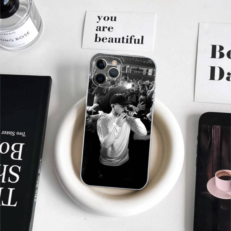 D-Dellafuente FC Transparent Phone Case for iPhone 17 Air 16 Pro Max 15 14 13 12 11Plus Shockproof Cover iPhone 16pro max