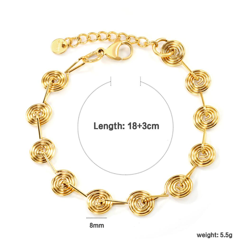 Waterproof Elegant Women's Bracelet Fashionable Personality Cuff Jewelry Accessory