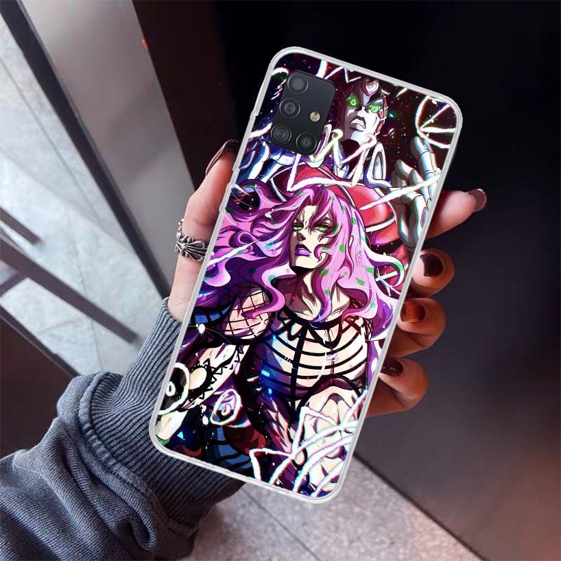 JoJo's Bizarre Adventure Hot Anime Phone Case For Samsung Galaxy A12 A52S A42 A32 A22 A51 A50 Note 20 Ultra 10 S10 Plus A71 A70