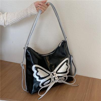 Butterfly Small Backpack Niche Design Personality Backpack Autumn New Large Capacity Shoulder Bag Fashion Popular Commuter Pack