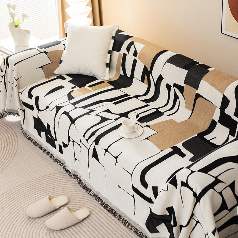 Decoración Hogar Chenille Sofa Cover Cloth Sofa Blanket Full Cover Universal Couch Towel Cover Dust Proof Sofa Cushion Cover