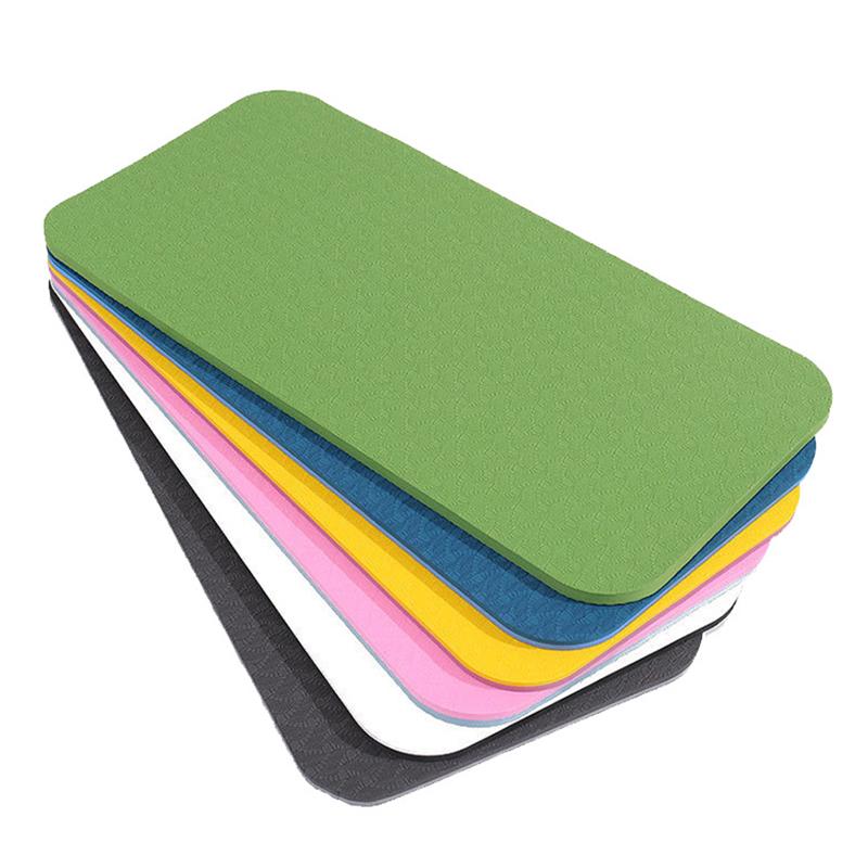 Tragbare Yogamatte, dickes Yoga-Kniepolster-Kissen für Übungen mit rutschfester Textur, verschleißfestes Material, Kniematte