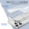KEYSION Four-Corners Shockproof Transparent Case for Nothing Phone 3A Lite TPU+PC Clear Phone Back Cover for Nothing 3A Lite