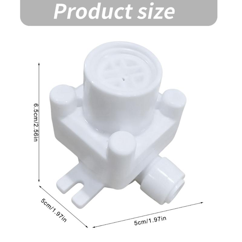 ABS Water Pressure Reducing Valves High Efficiency Water Flows Regulator Valves Easy To Install For Home Reverse Osmosis