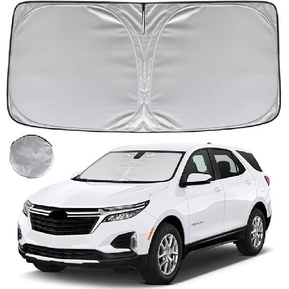 KAYZT Windshield Sun Shade For F150 2015- Foldable Sunshade Front Window  Fit Accessories