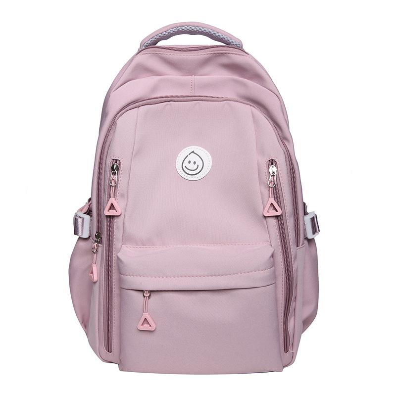 

Шкільний рюкзак Студентський рюкзак. Простий студентський рюкзак у студентському стилі 31x14x44cm фіолетовий