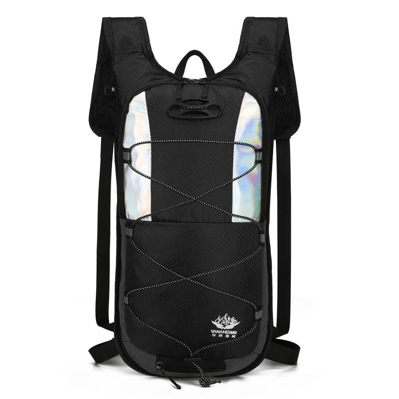 

Дорожные рюкзаки, уличная водонепроницаемая сумка для скалолазания, рюкзак для верховой езды, спортивная сумка для мужчин и женщин one size чёрный