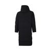 Herren lange Daunenjacke mit Kapuze