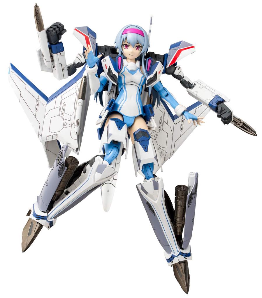 Aoshima Bunka Kyozai VFG Macross Delta Siegfried Approximately 155mm Plastic Model Kit VF-31J Ver.1.3, Tall, Pre-Colored MC-04