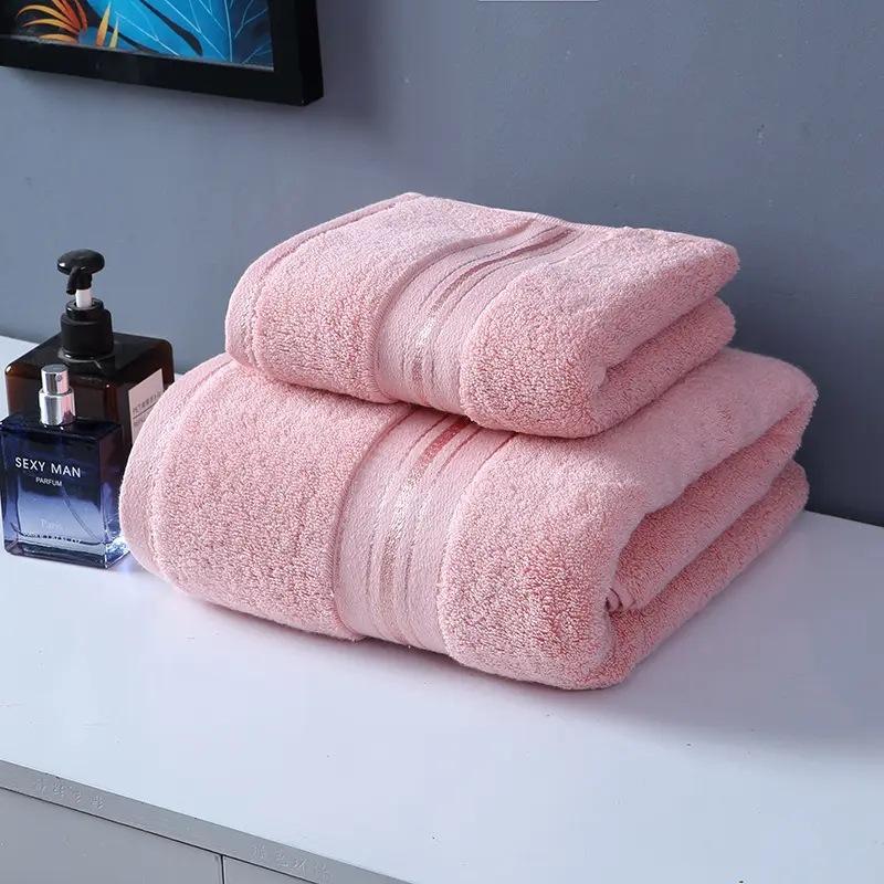 Pure Cotton 32-strand Gold Silk Towel Set Business Towel Embroidery Thickened Face Towel