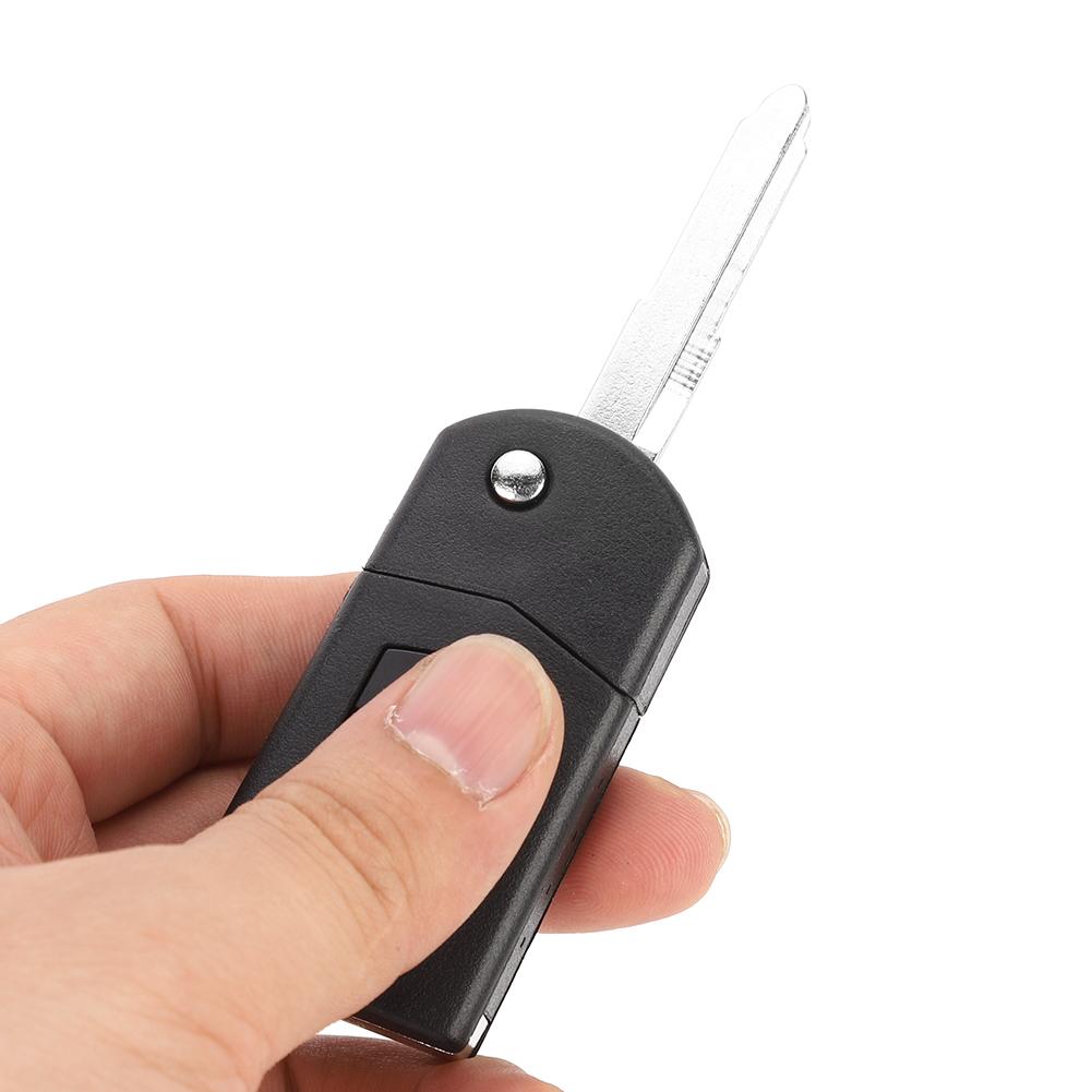 2-Tasten-Auto-Fernbedienung Flip Shell Schlüsselanhänger Fall Abdeckung Fit für MAZDA 3 5 6