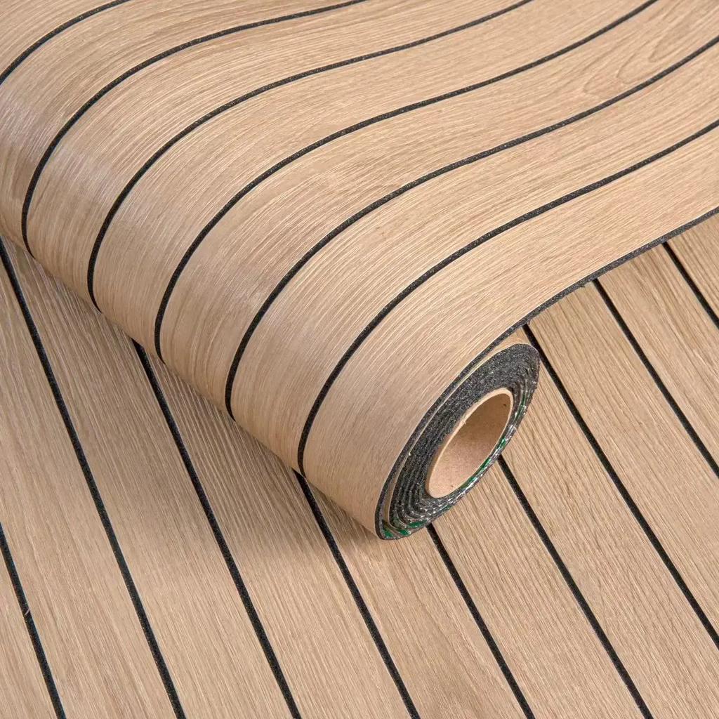 1 Roll SXP Self-Adhesive Grid Panel Wall Sticker 3D Textured Striped Wallpaper for Ceiling Living Room Home Decor Peel and Stick