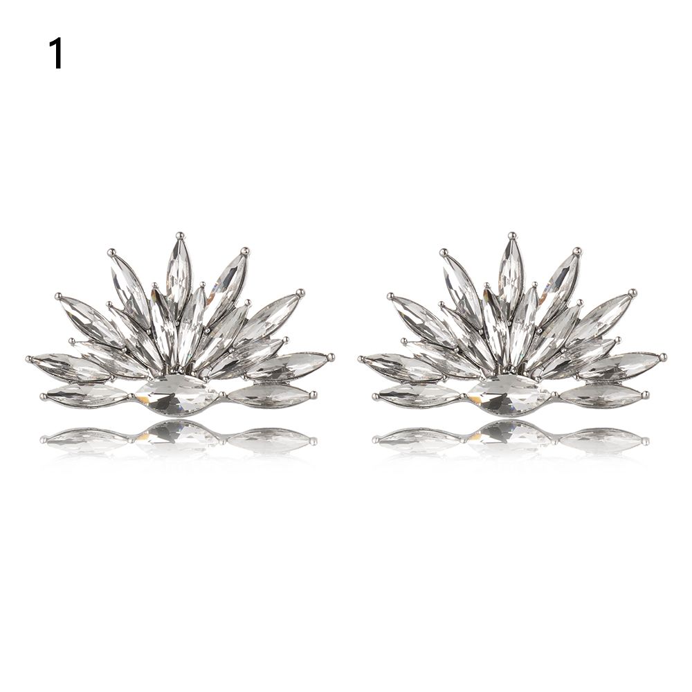 2PCS Shoe Accessories Pearl Brooch Shoe Clip Wedding Shoe Decorations Charm Buckle Shiny Decorative Clips