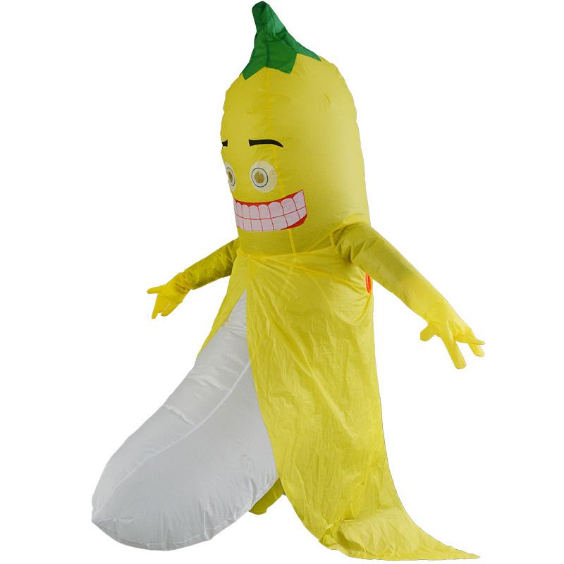 Giorno dei Single Divertente Banana Gonfiabile Abbigliamento Festa di Addio al Celibato Carnevale Scherzo Uomo Banana Accessori Abbigliamento Gonfiabile Figura Abbigliamento