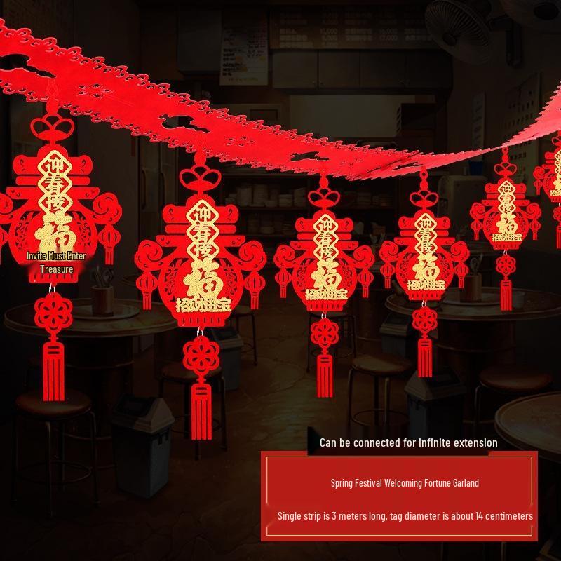 Chinese New Year Blessing Garland