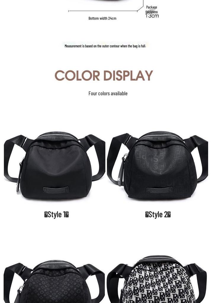 2026 Trendy Women's Canvas Shell Crossbody Bag - Versatile Summer Fashion