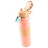 Thermal Cup 304 Stainless Steel Outdoor Portable Travel Student Sports Vacuum Cup High Capacity 680ml Pink