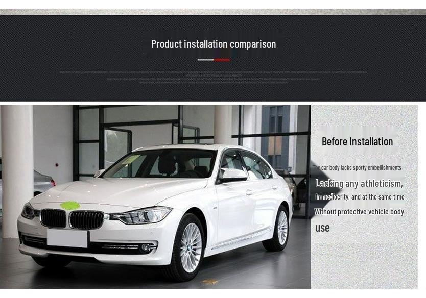 BMW 3 Series M3 Conversion Kit (2013-2019): Includes Front/Rear Bumpers, Side Skirts, Hood, Fenders (F30/F35)